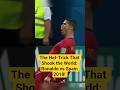 The Hat-Trick That Shook the World: Ronaldo vs Spain 2018! #ronaldo #worldcup #shorts