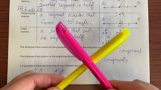 S7 & 8 Notes pt 2 (angle bisectors & midpoints) ft Mr. Shirlen!