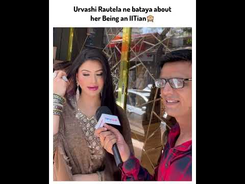 Video: Puas urvashi rautela cleared iit?