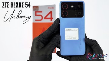ZTE Blade A54 Unboxing | Unisoc SC9863A/90Hz/4GB/128GB/5000 mAh