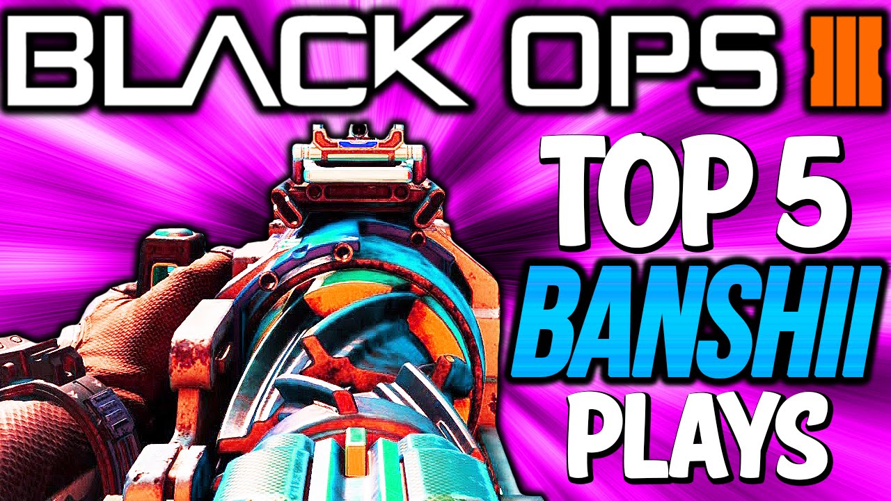 Black Ops 3 - Top 5 BANSHII SHOTGUN Plays - BO3 Community Top Five #35 | Chaos
