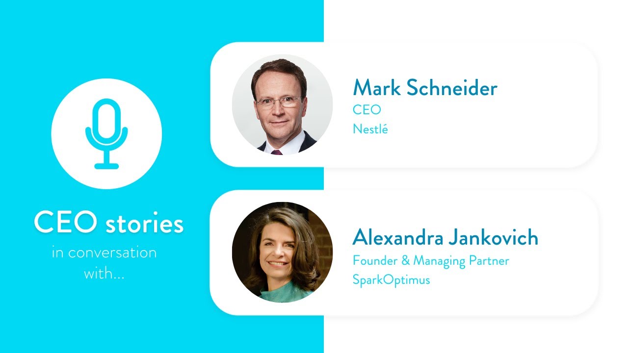 Mark Schneider, CEO Nestlé | SparkOptimus CEO stories