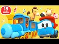 Sing with Leo the Truck! The Animals' song for kids & cartoons. Nursery rhymes & songs for kids.