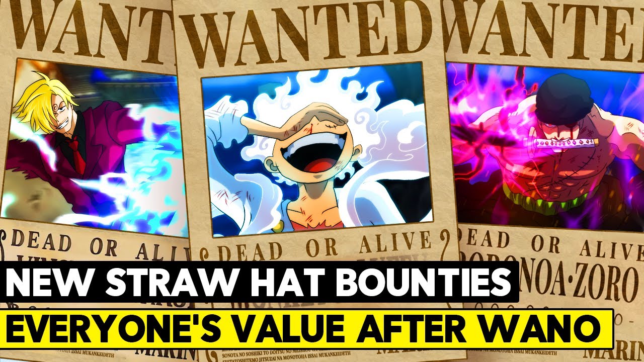 Straw Hat Luffy Wanted Poster