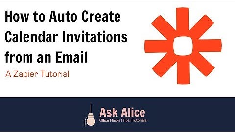 Creating Calendar Invites Automatically from an Email