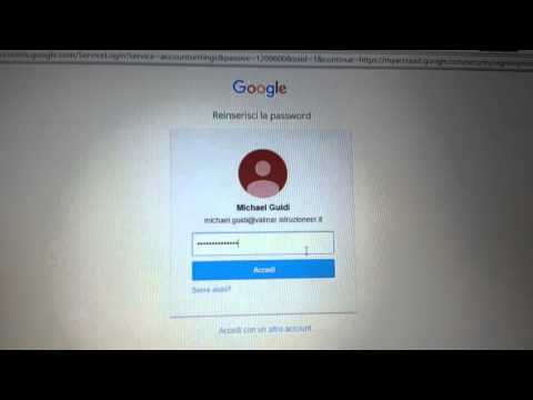 Video: Come Impostare Una Nuova Password