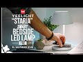 Yeelight Staria Pro - smart bedside lamp with QI charger [Xiaomify]