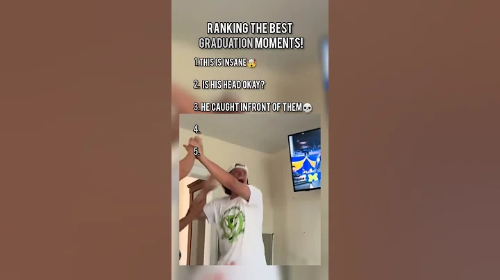 Ranking The Best Graduation Moments!#shorts