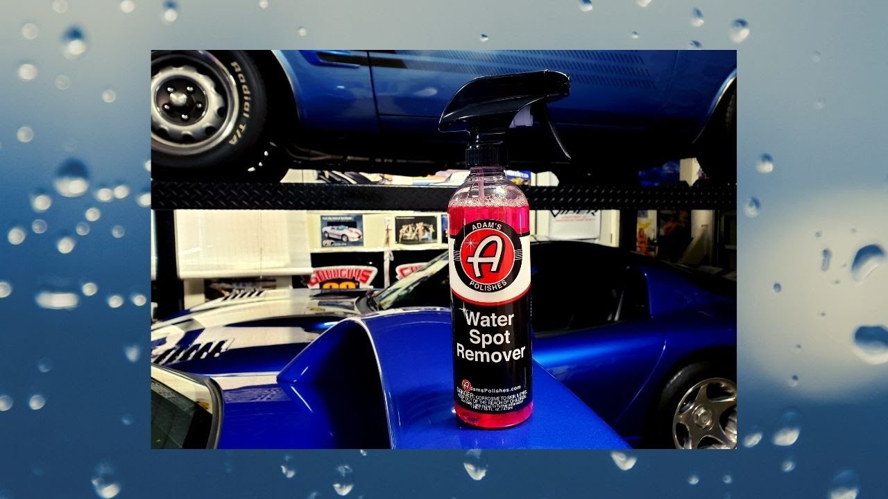 Tech Talk Tuesday: Adam's Water Spot Remover, Snake Oil or Miracle Cleaner?  We Find Out 