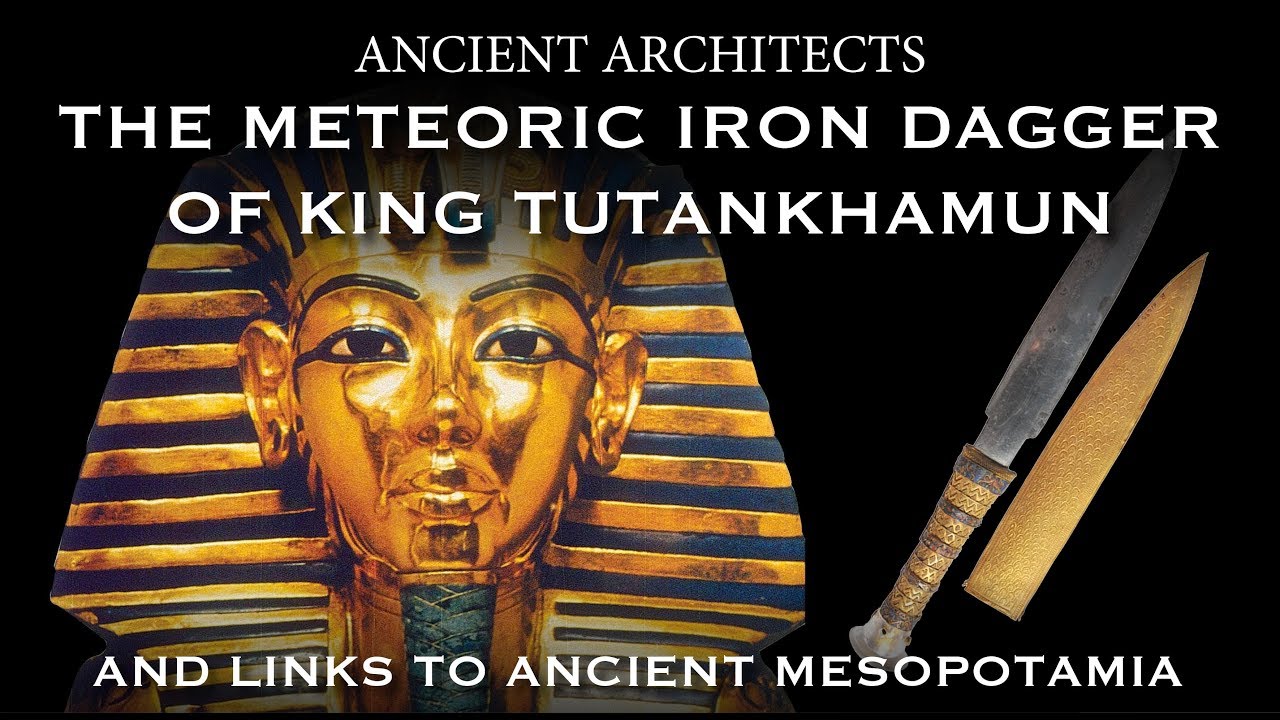 Tutankhamun's knife was 'made from meteorite iron' - BBC News