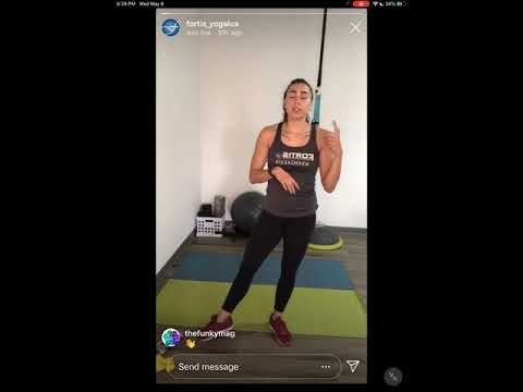 Fortis Bootcamp with Cerise - At Home Workout - 5/6/2020 - Fortis Fitness & YOGALUX