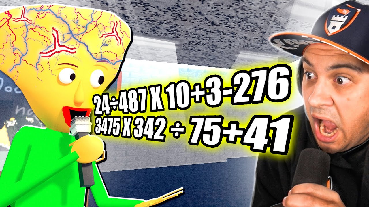 Learn Math and the Meaning of Fear in Baldi's Basics - mxdwn Games