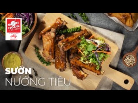 Cách làm SƯỜN NƯỚNG TIÊU cay cay, thơm lừng | MÓN NGON MỖI NGÀY Cách làm SƯỜN NƯỚNG TIÊU cay cay, thơm lừng | MÓN NGON MỖI NGÀY