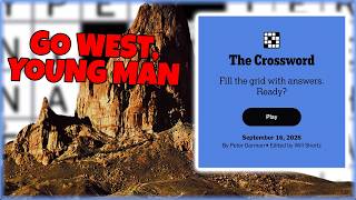 O(ut) West  | New York Times Crossword Puzzle |September 16, 2026 | Wednesday