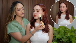 ASMR Beautiful Latte Makeup Application & Skincare Routine | Soft Spoken screenshot 5