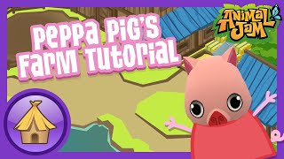 Peppa Pig s DIY Farmstead Animal Jam Den Tutorial