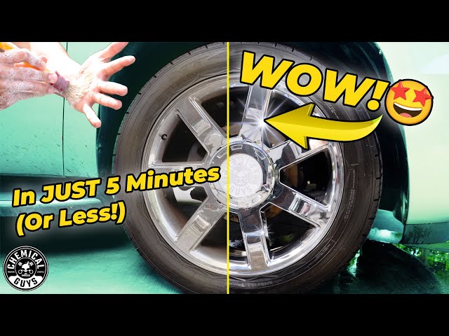 Wheel & Tires Brushes  Fix Brown Tires & Clean Wheels Easily - Adam's  Polishes