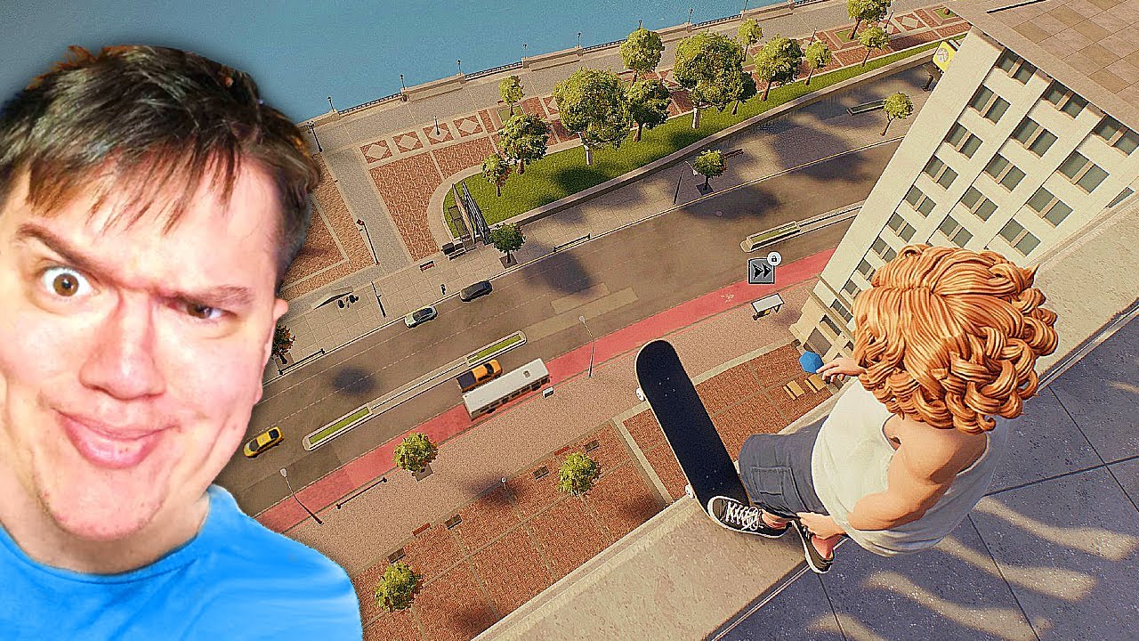 Sar cu SKATEBOARD de la 10000 METRI