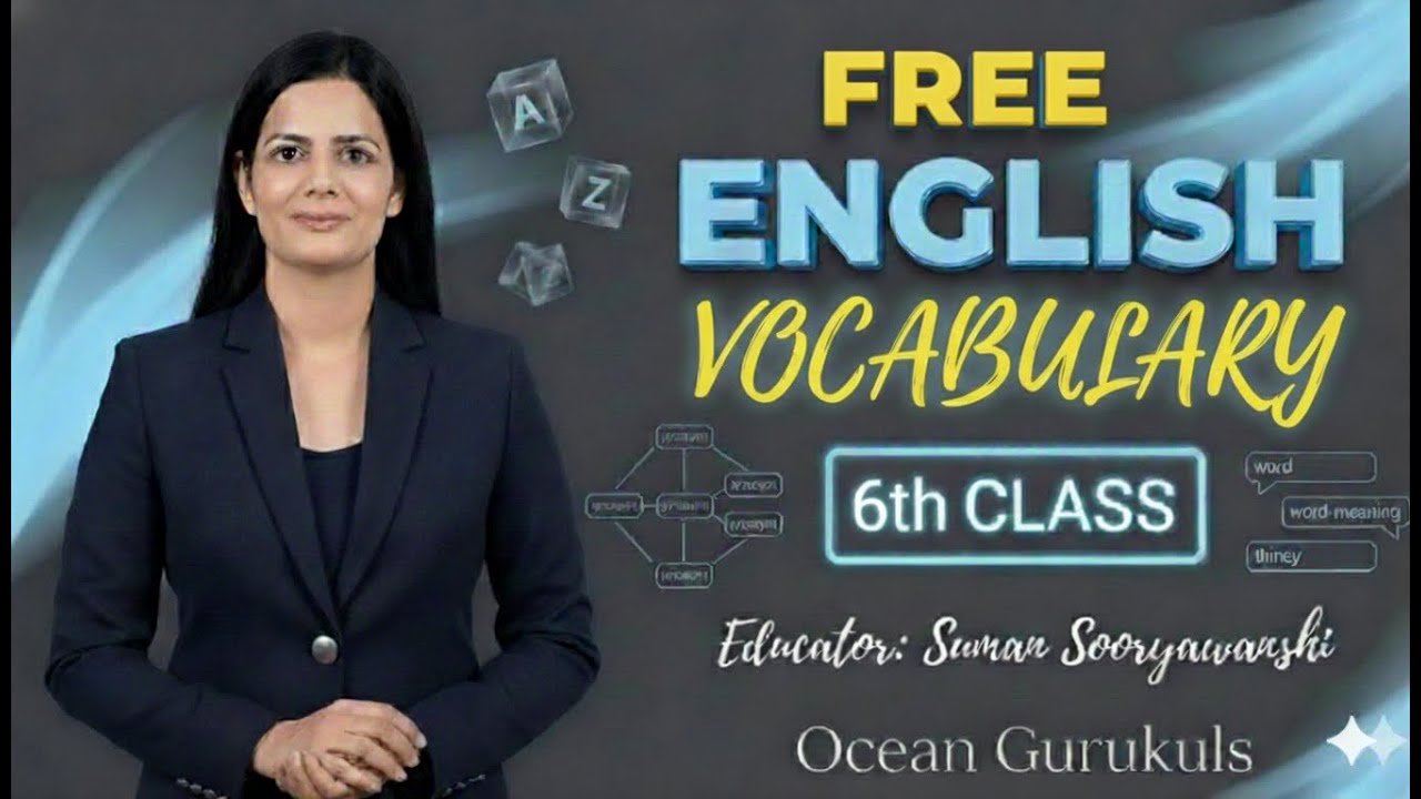 India’s No. 1 English Free Batch Class 06 | SSC CGL,KVS,CDS,NDA,DSSSB,BANK,EMRS, | Ocean Gurukuls