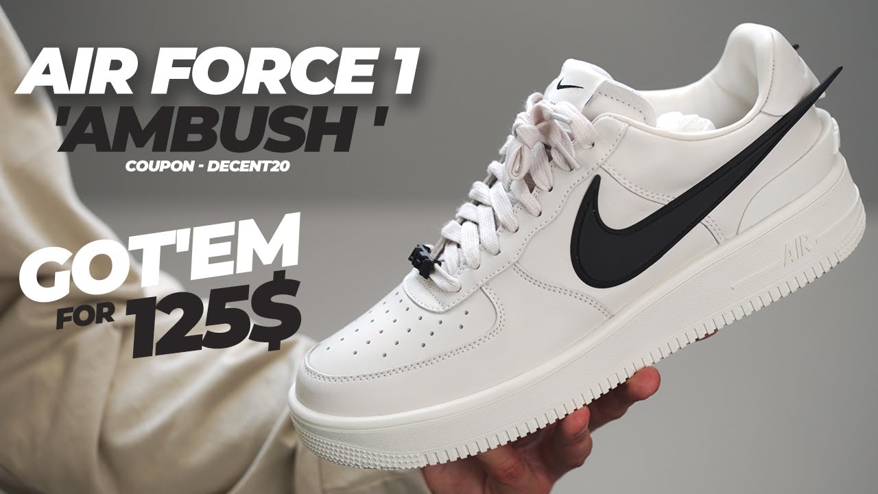125$ Ambush x Nike Air Force 1 Low SP "Phantom": Review & On-Feet