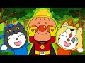 【歌とアニメ】アンパンマンと「こぶたぬきつねこ」やってみた #アンパンマン #アニメ #てあそび