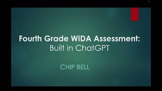 ChatGPT for Teachers: 4th Grade Assessment Built in 4 Steps