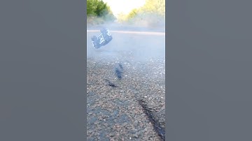 Rocket on Car #shorts #short #experiment #satisfying #shortvideo #tricks #wow #test