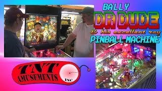 Dr Dude Pinball Machine New T-Shirt Fully Licensed  2X Large Mr Pinball 