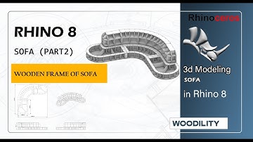 Rhino Tutorial for Beginners | Modeling a Sofa Structure Step by Step- part2