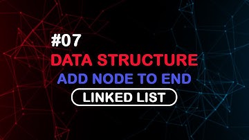 07 اضافة Node في نهاية Linked List بلغة السي شارب