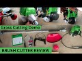 EIBENSTOCK EPBC 31 Grass Cutting DEMO 4 STROKE SIDE PACK BRUSH CUTTER UNBOXING AND REVIEW