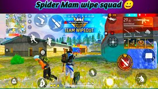 Free fire solo vs squad gameplay