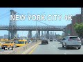 Driving new york city 4kr  uptown to downtown  usa