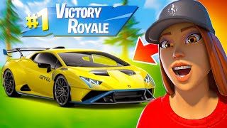 Faire Top 1 En Voiture Sur Fortnite Il Y A Une Lambo 