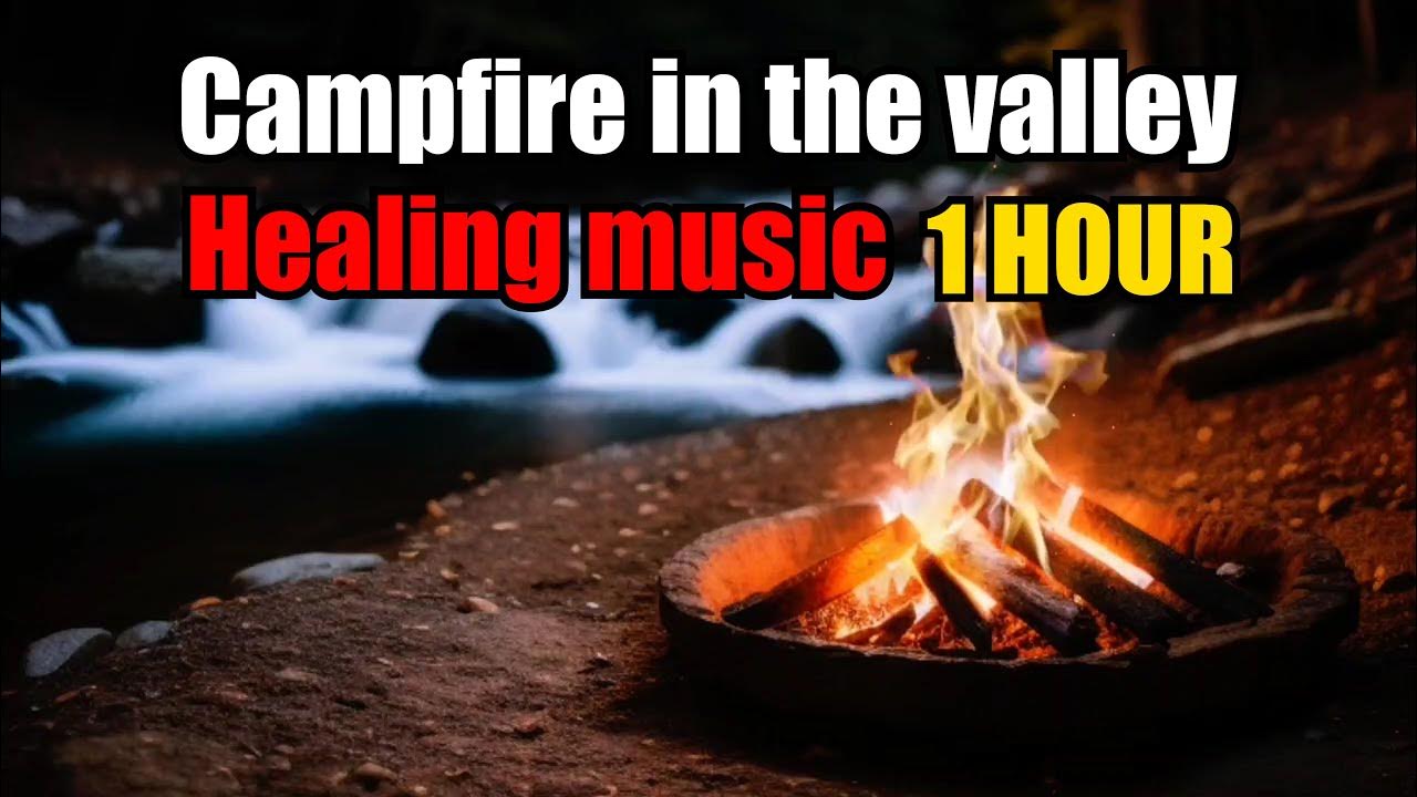 [Healing Music]Relaxing Music/Campfire/Clam music/Relaxing fireplace/Soft music/ASMR/모닥불/수면/안정