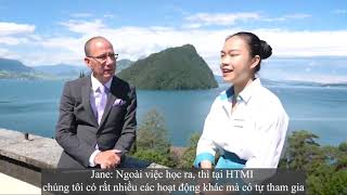 Hoai Thu interview of HTMi President at Switzland 2021