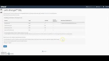 How Install SSL using Let