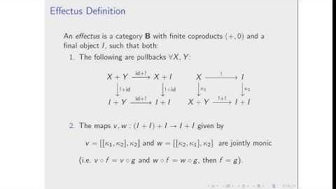 (Wetering) — An Effect-theoretic Reconstruction of Quantum Theory