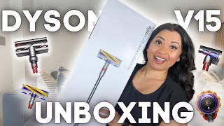 Dyson V15 Detect Absolute Unboxing & First Look Review by AllAboutAnika 2,528 views 1 year ago 14 minutes, 34 seconds