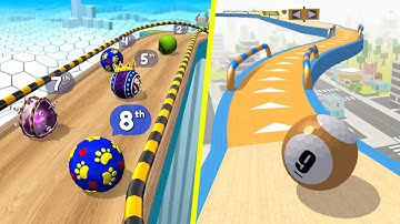 Going Balls Vs Action Balls All Levels Gameplay Android iOS #400