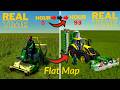 farming Simulator 25 Flat Map Real Time 93 hours Timelapse 