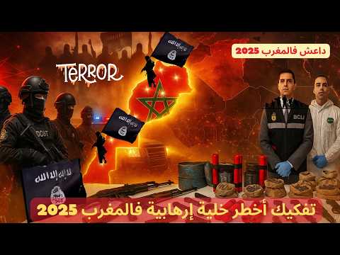 تفكيك أخطر خلية إرها بية فالمغرب 2025 أسرار استخباراتية صادمة لأول مرة 