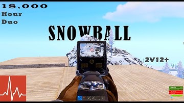 INSANE 18,000 Hour Duo Snowball Leads to 2v12 Raid Defence (RUST)