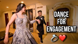 OUR DANCE PERFORMANCE PREPARATION for ENGAGEMENT CEREMONY 💍 || The oddinary couple ||