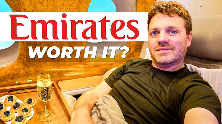 I Flew The World's BEST Business Class Flight (Emirates A380)