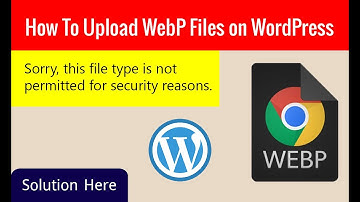 How To Fix The “sorry, This File Type Is Not Permitted For Security Reasons” Error In Wordpress