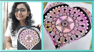 Mandala | My art indulgence | Painting vlog | Prachi Bhatt