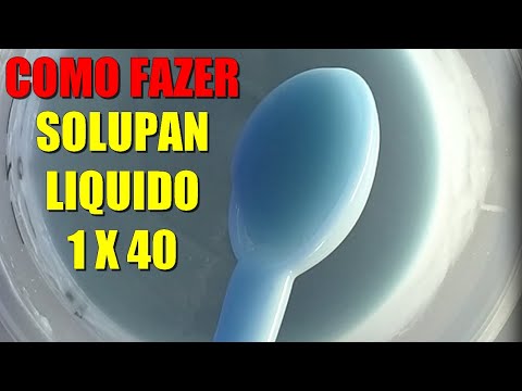 Solupan Liquido 1 x 40 - Como fazer Desengraxante forte alcalino