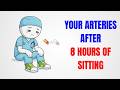 What Really Happens to Your Arteries When You Sit Too Long (Science Explained)