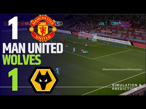 MANCHESTER UNITED Vs WOLVES PREMIER LEAGUE 2025 26 Full Match Simulation 